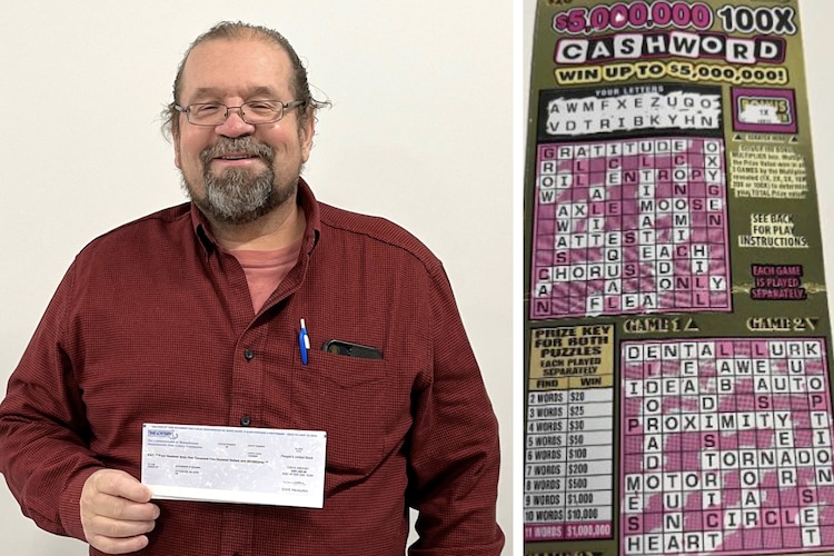Man Receives Lucky $1 Million Winning Lottery Ticket in Get Well Card