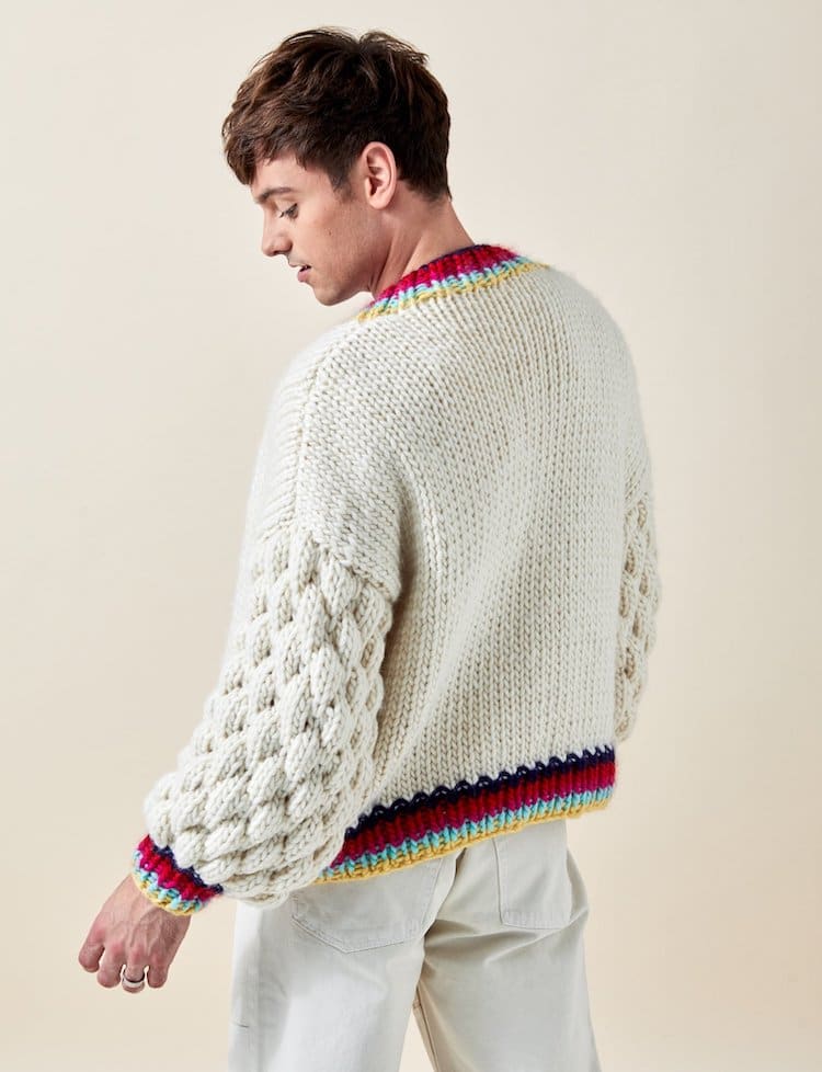 Olympic Diver Tom Daley Releases His Own Line of Knitting Kits