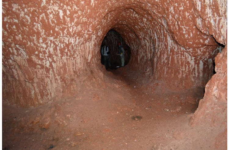 Tunnel au Brésil 