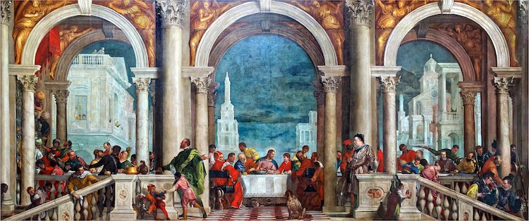 A Feast in the House of Levi by Paolo Veronese