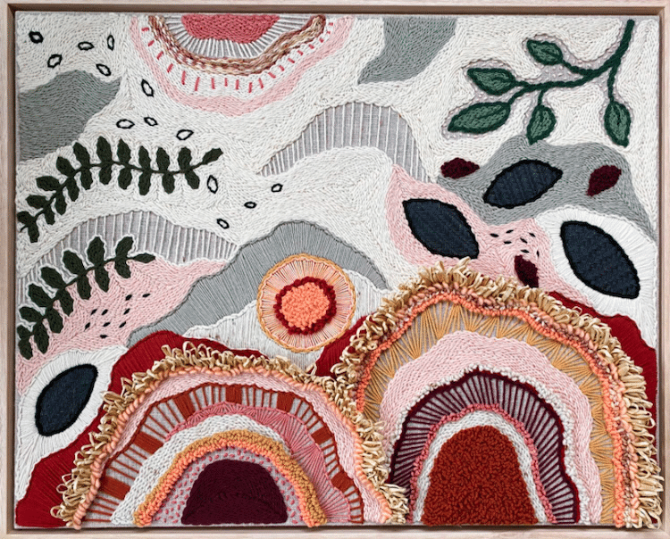 Textile Art by Pi Williams
