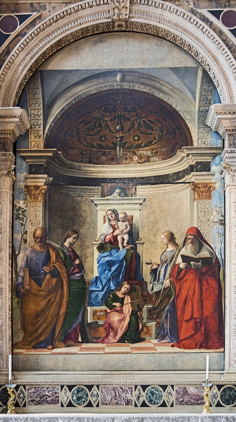 San Zaccaria Alterpiece by Giovanni Bellini