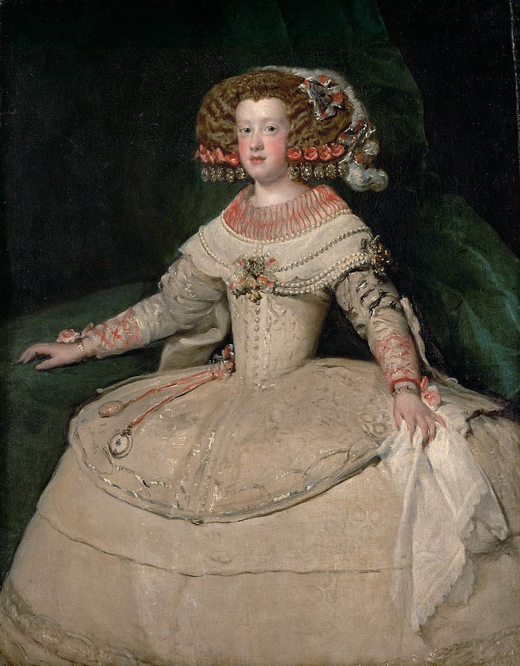 Retrato de la Infanta María de Diego Velásquez