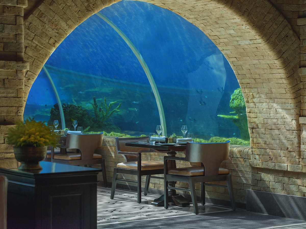 Aquarium Restaurant in Bali
