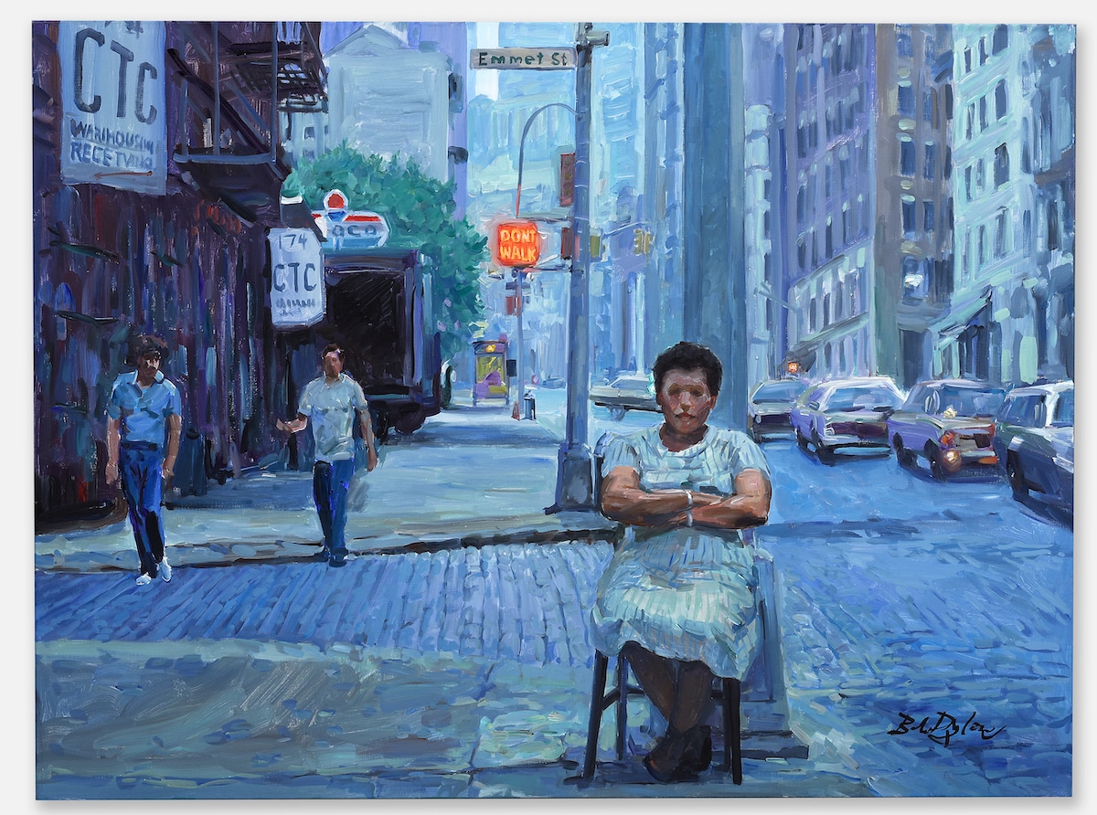 Emmet Street Painting by Bob Dylan
