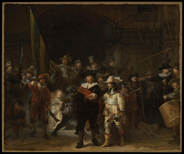 Explore Rembrandt’s Famous Painting “The Night Watch” in New 717-Gigapixel Photo