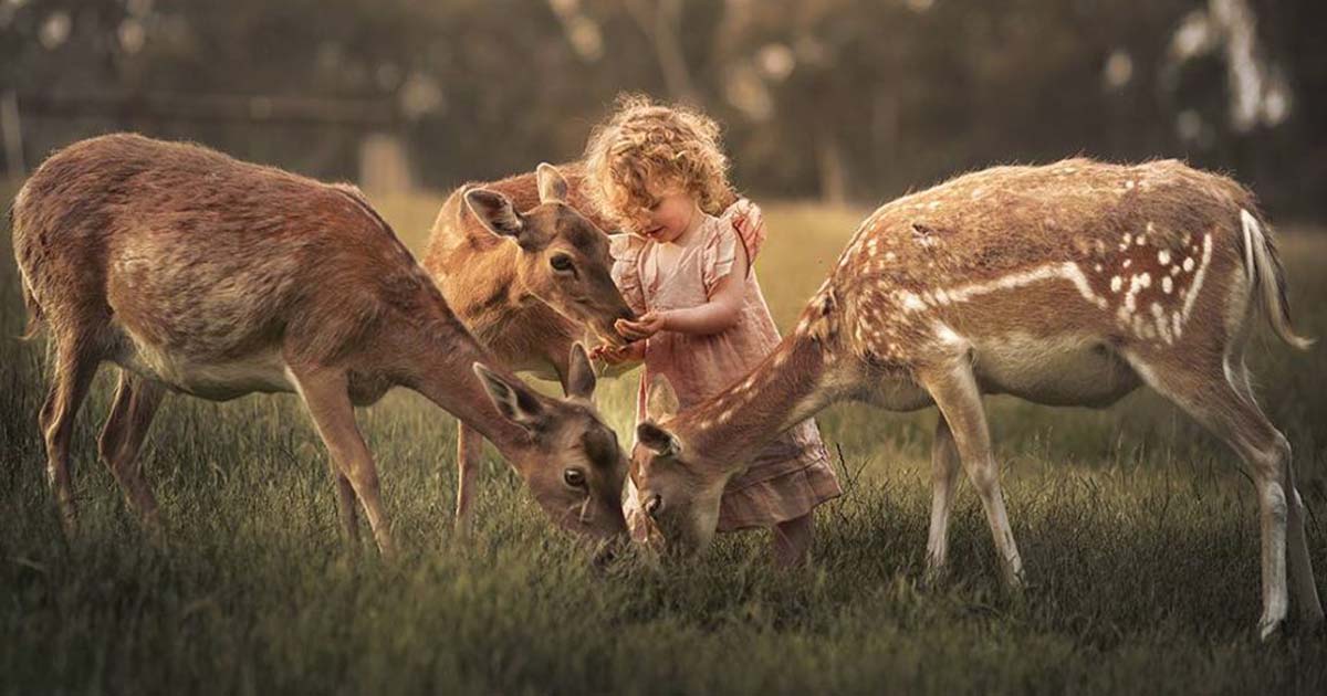 Dreamy Contemporary Childhood Portraits Look Plucked From a Fairy Tale