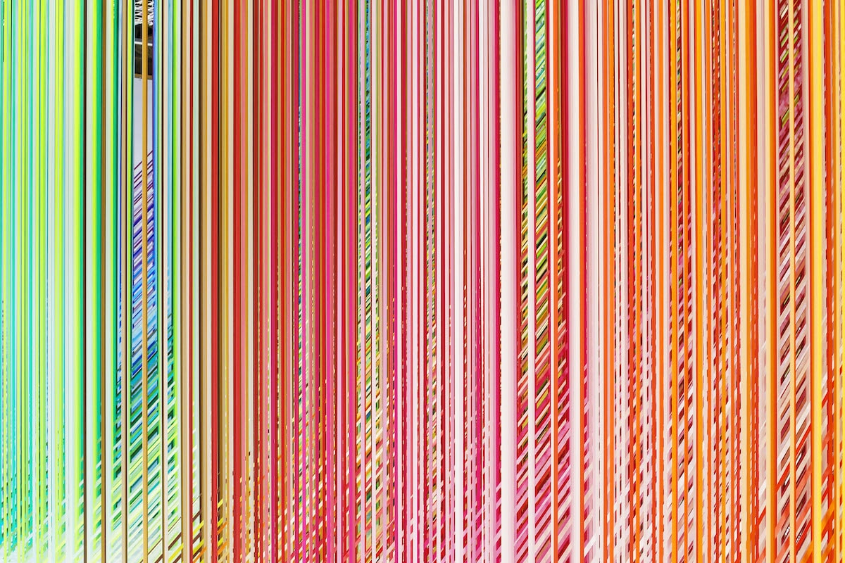 Washi Tape Installation by Emmanuelle Moureaux