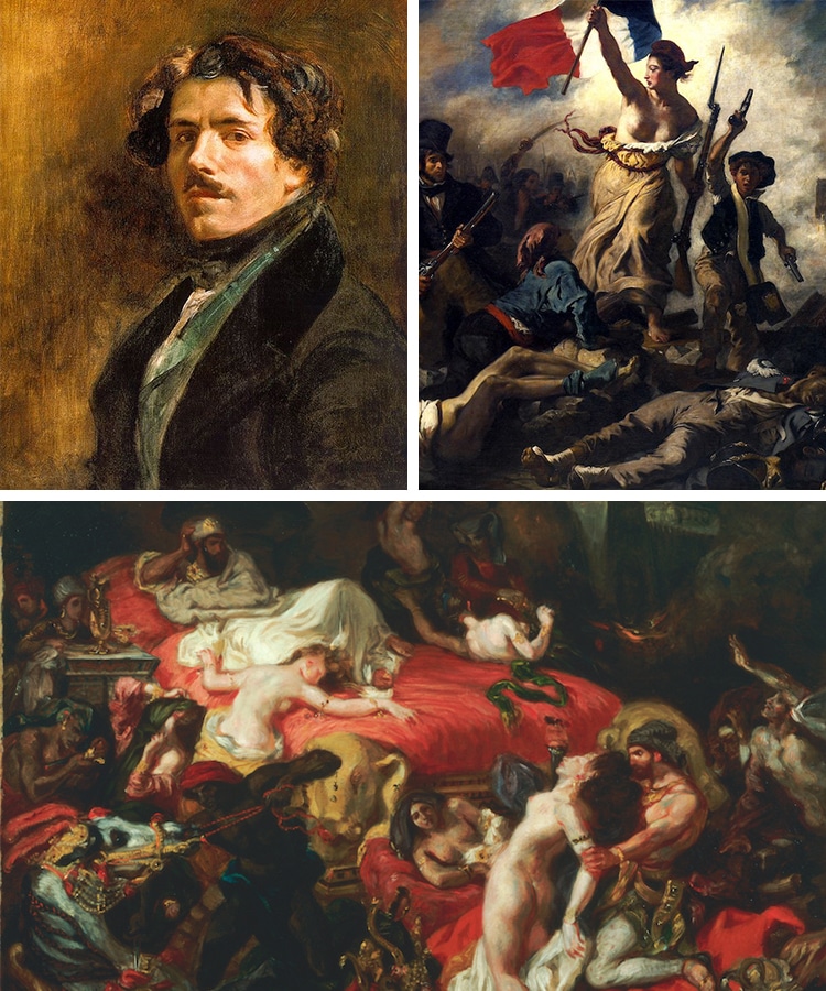 Peintures d'Eugène Delacroix