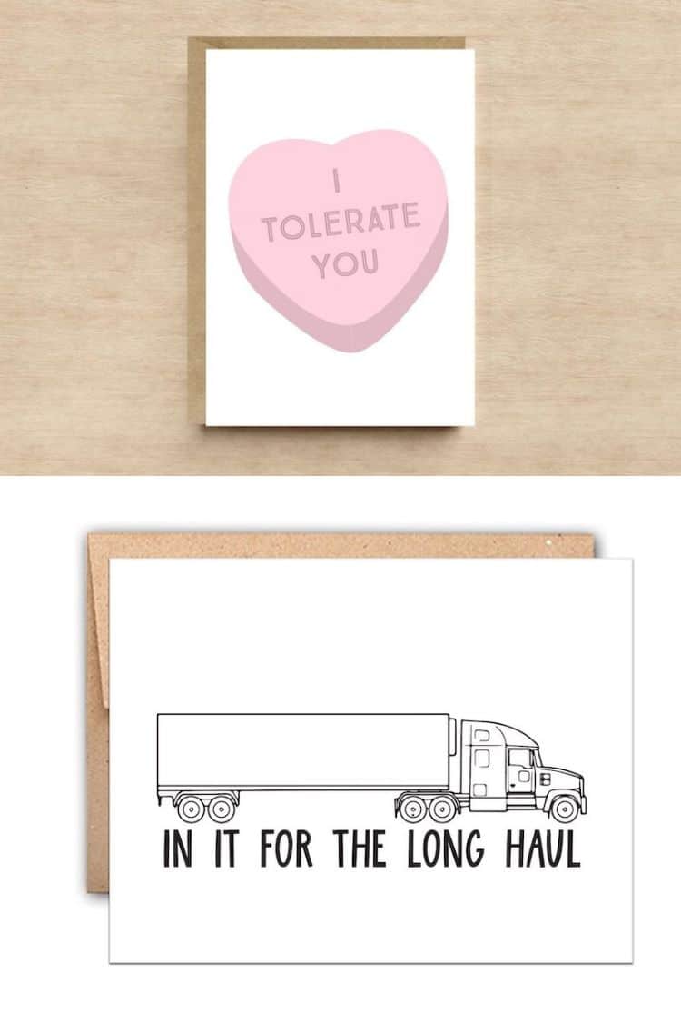 funny valentines day cards