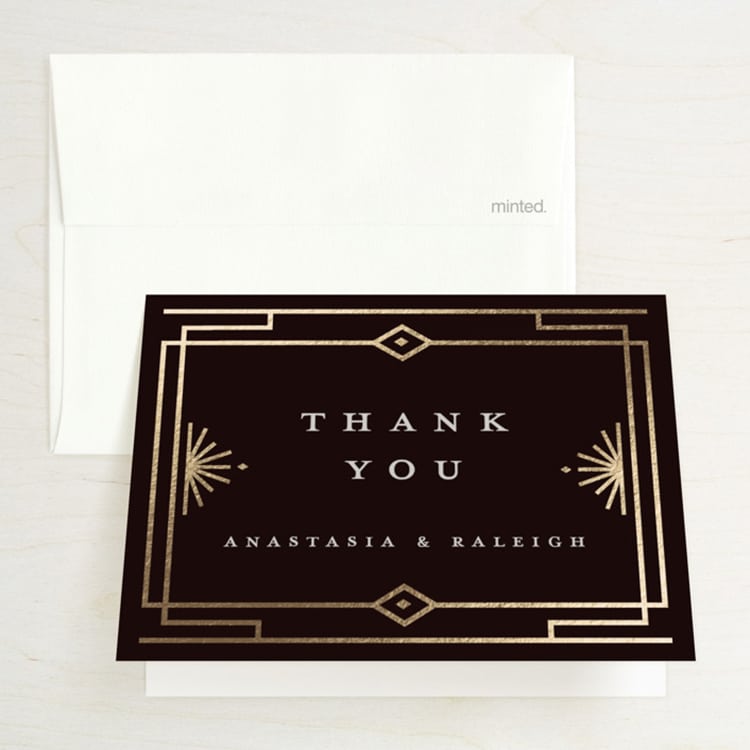Wedding Thank You Cards and Envelopes