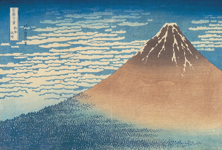 Mount Fuji Print by Hokusai