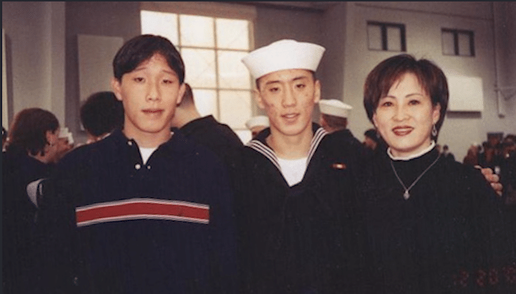 Jonny Kim in Naval Uniform