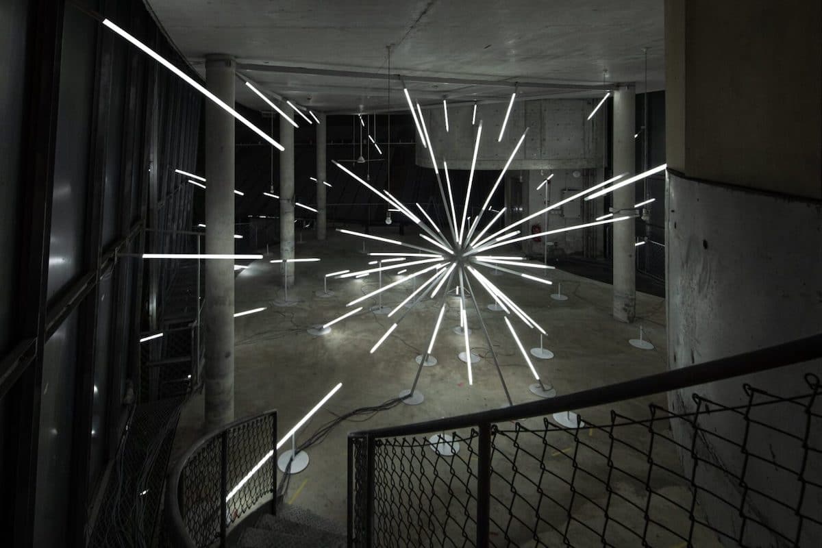 Starburst Light Installation by Jun Ong