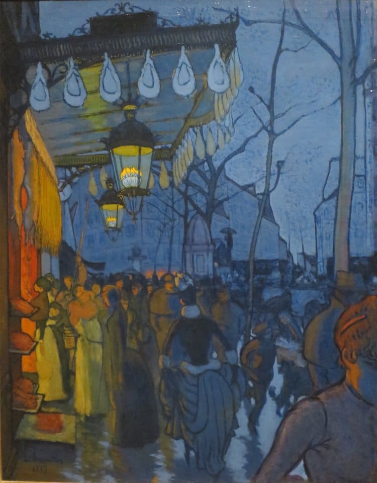 Painting by Louis Anquetin