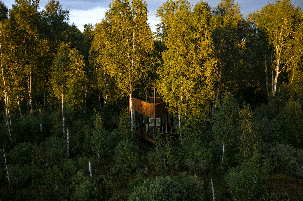 Aerial View of Maidla Nature Villa at Maidla Nature Villa