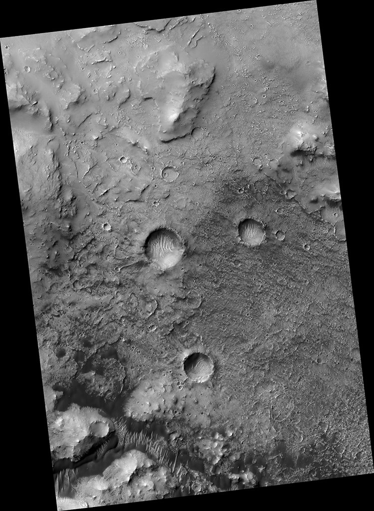 Image of Mars from HiRISE