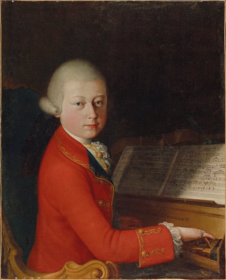 Mozart Portrait