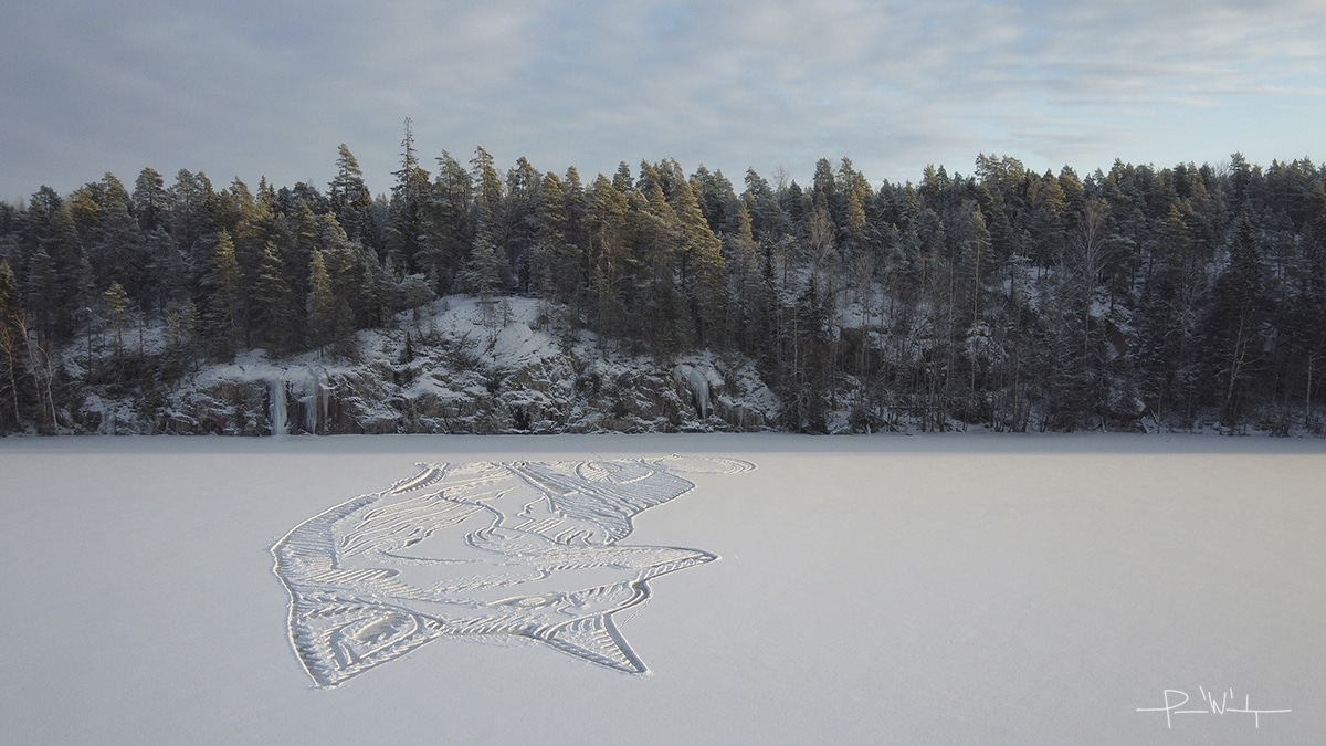 Snow Art by Pasi Widgren