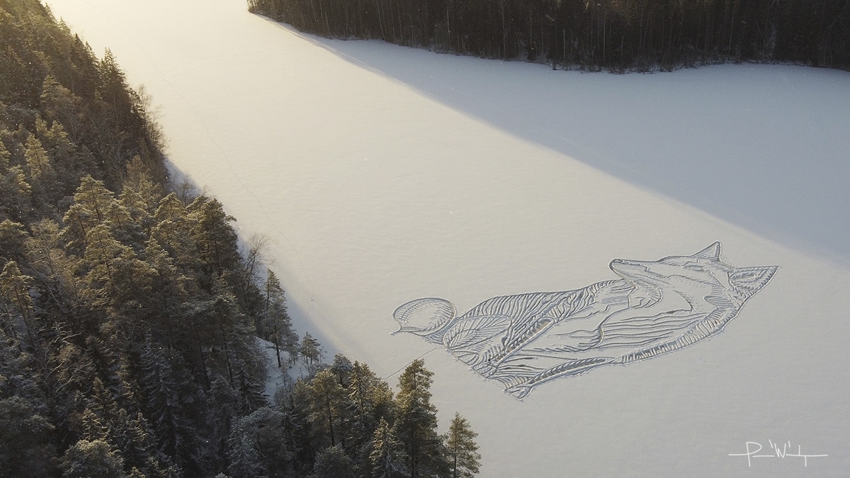 Snow Art by Pasi Widgren