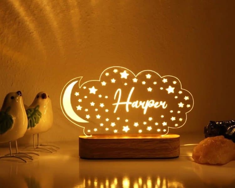 Personalized Night Light