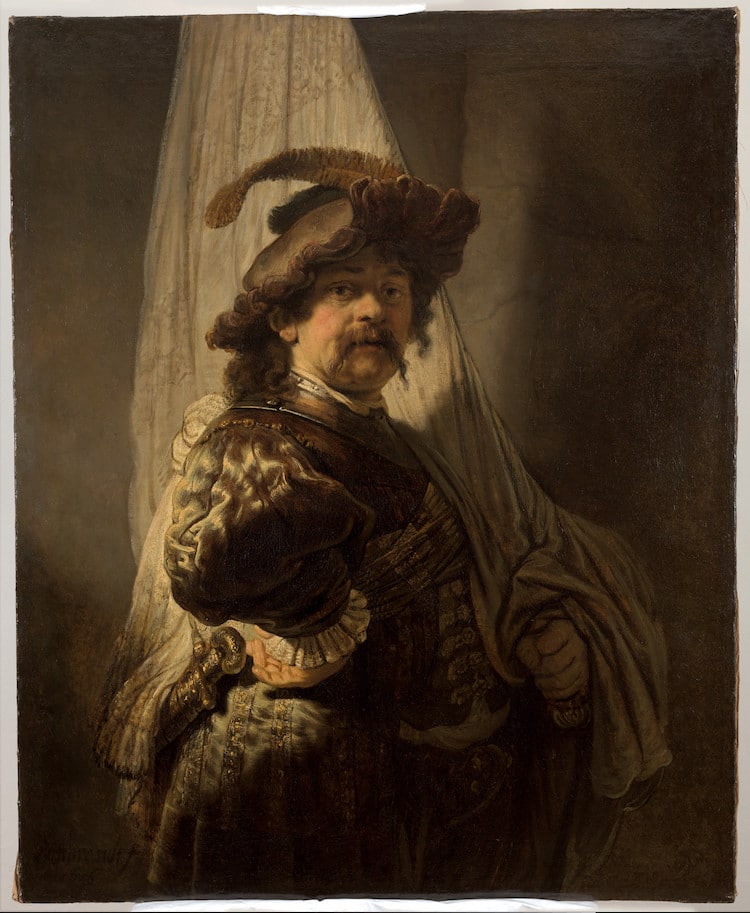 Rembrandt The Standard Bearer