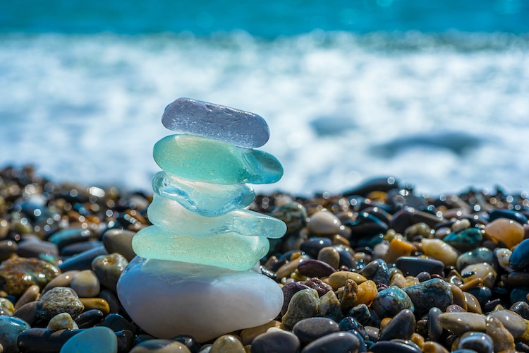 Crystal Clear Beach Glass