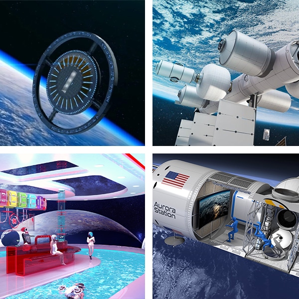 5 Space Hotel Designs That Are Out of This World (Literally)