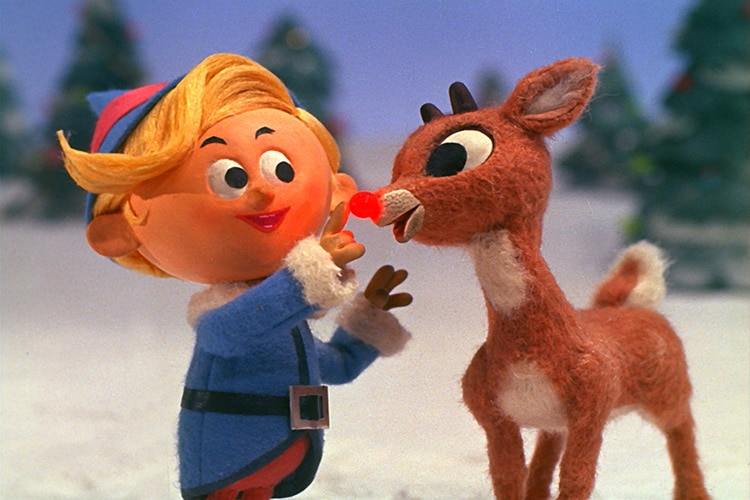 Stop-Motion Claymation Films Rudolph Red Nose Reindeer