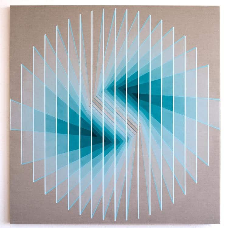 Abstract Color Paintings by Daniel Mullens