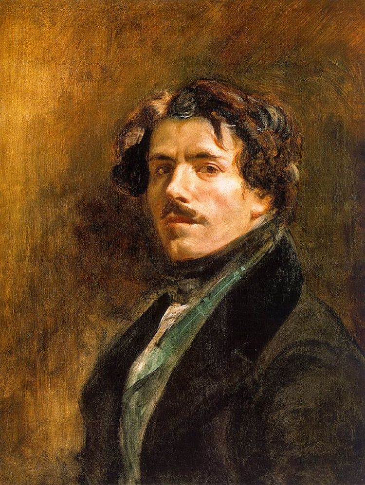 Eugene Delacroix Portrait