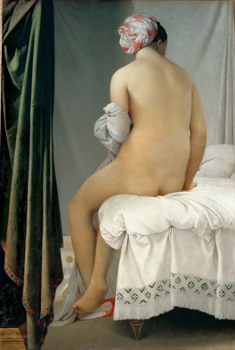La bañista de Valpinçon de Jean-Auguste Dominique Ingres