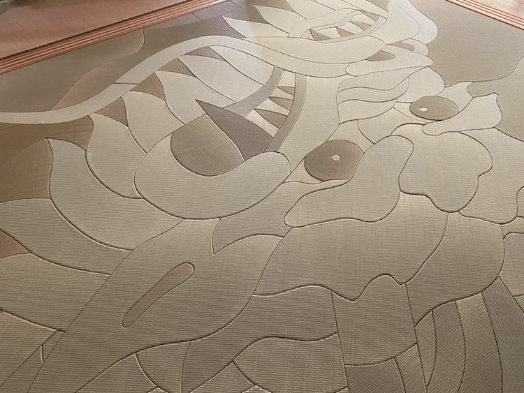 Dragon Tatami Mat by Kenze Yamada