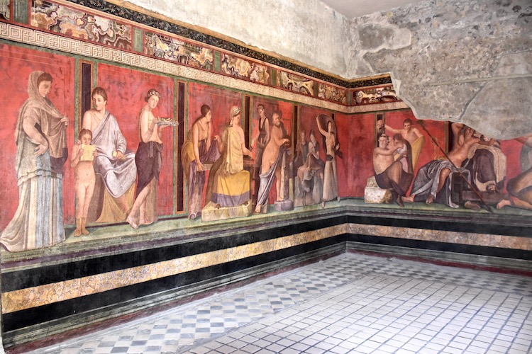 Frescoes of Pompeii