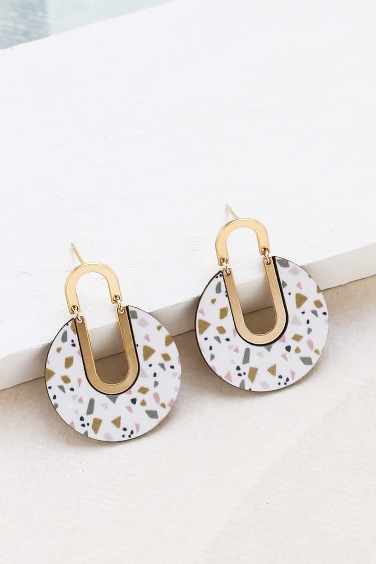 Terrazzo Earrings