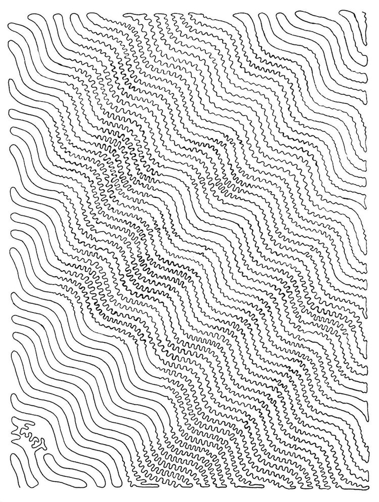 Continuous Line Drawing by Tyler Foust