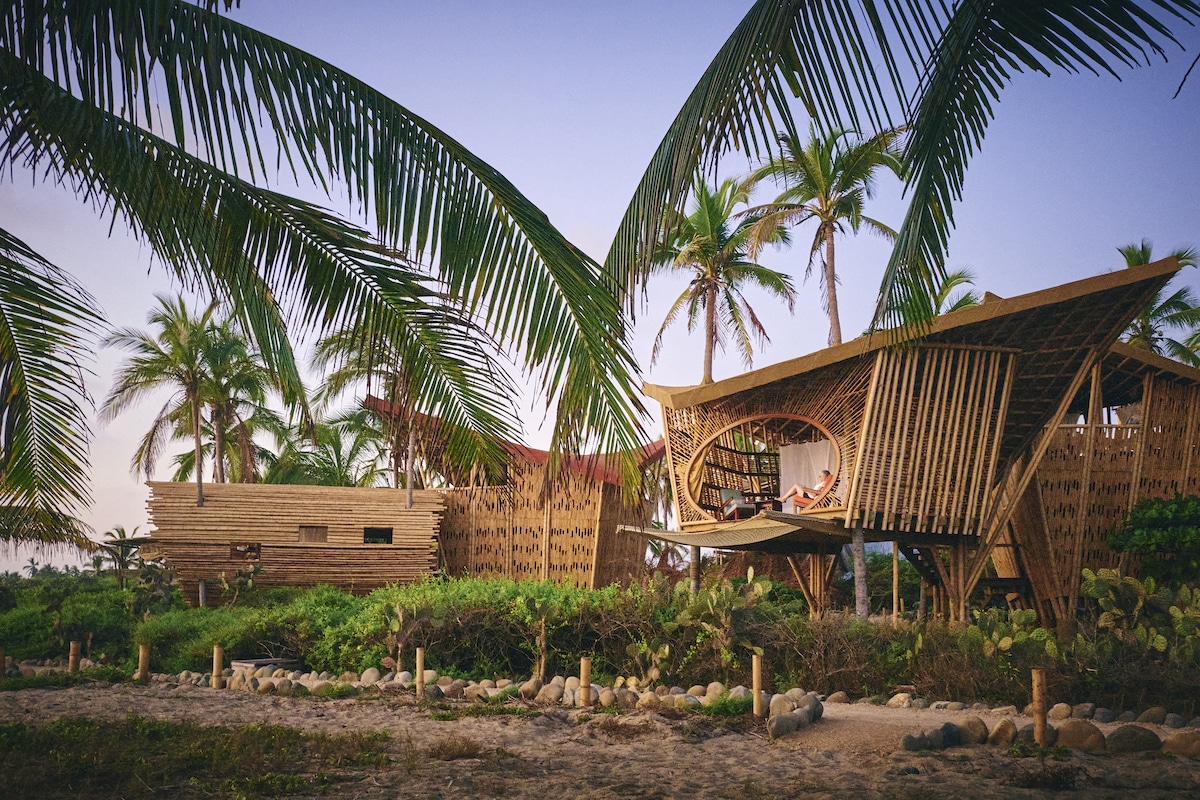 Bamboo Treehouses at Playa Viva by Atelier Nomadic