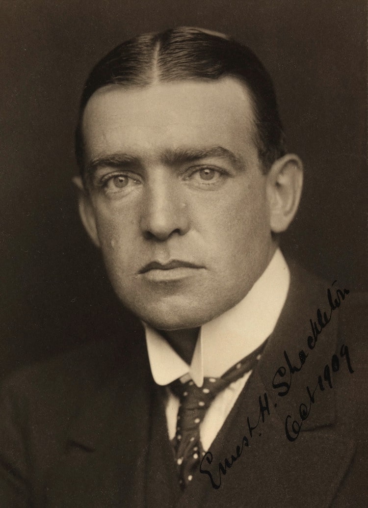 Portrait of Ernest Shackleton Before 1909