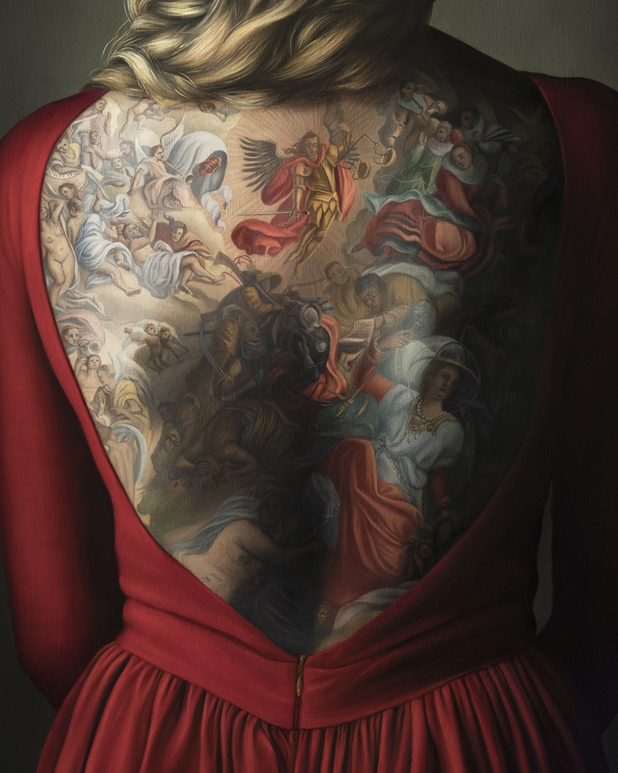 Oil Painting Tattoo