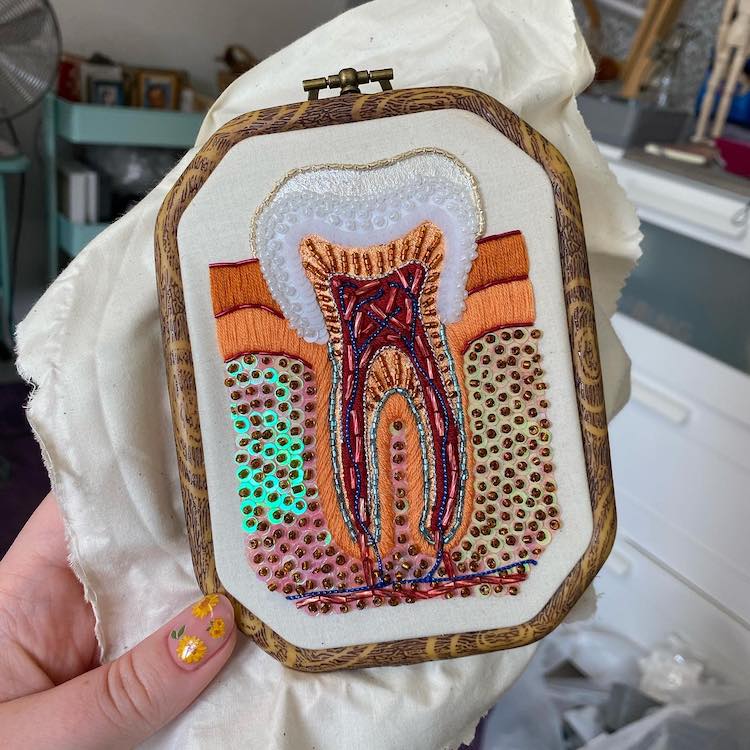 Medical-Inspired Embroidery