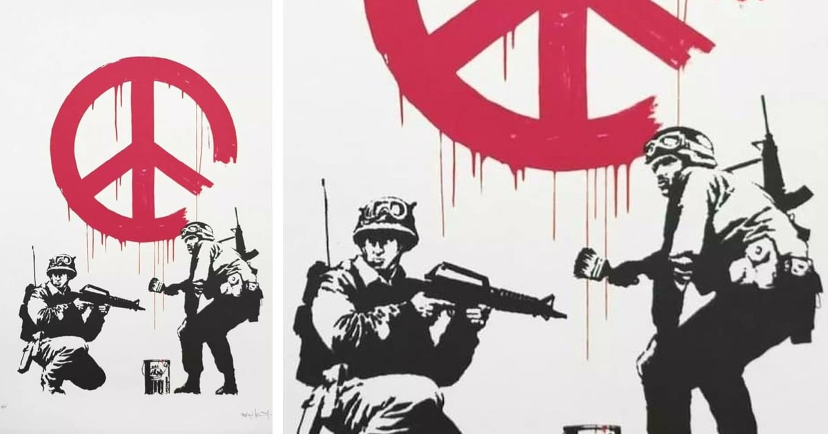 banksy anti war