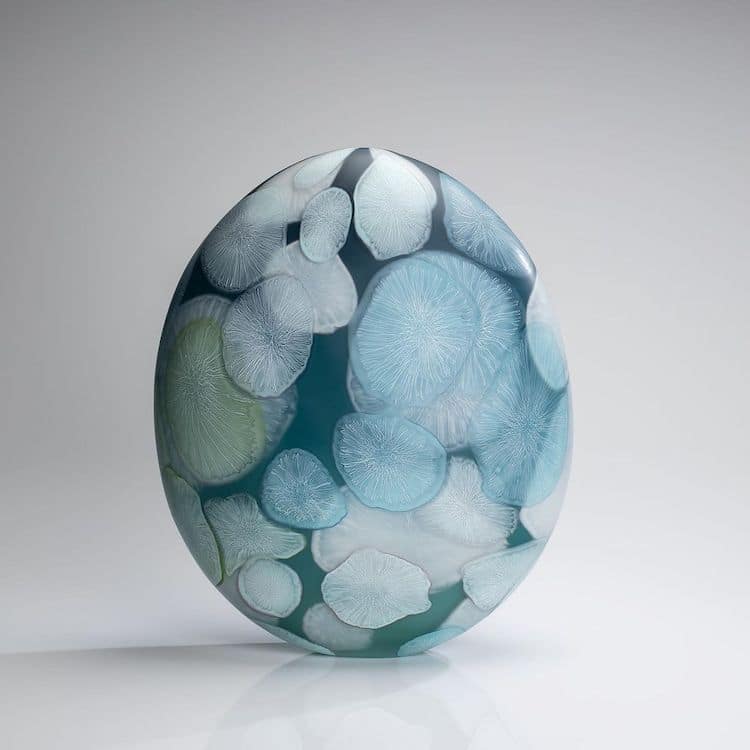 Glass Art Sculptures by Clare Belfrage