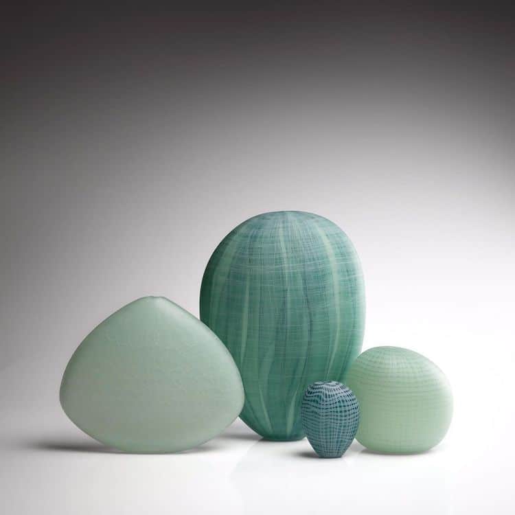 Glass Art Sculptures by Clare Belfrage