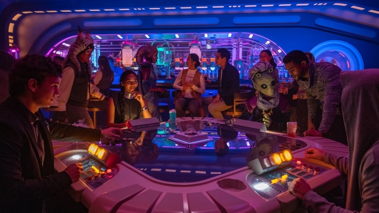 Bar and Lounge on Disney's Star Wars Galactic Starcruiser