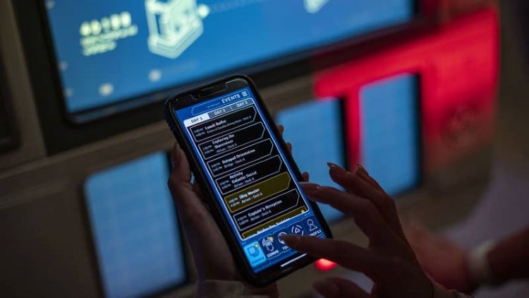 Disney's Datapad app for Galactic Starcruiser's personalized itineraries