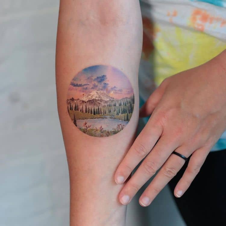 Explore the 4 Best sunset Tattoo Ideas (June 2018) • Tattoodo