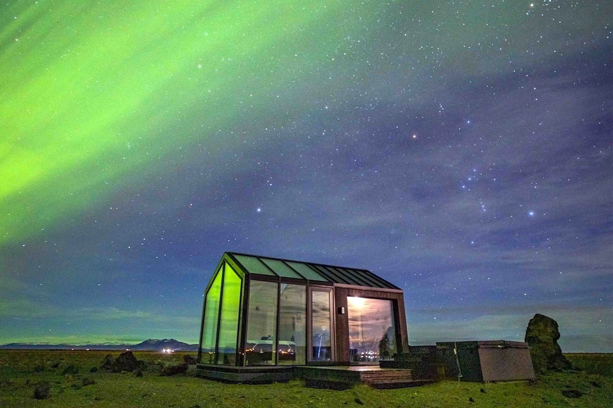 Glass Cottage in Iceland
