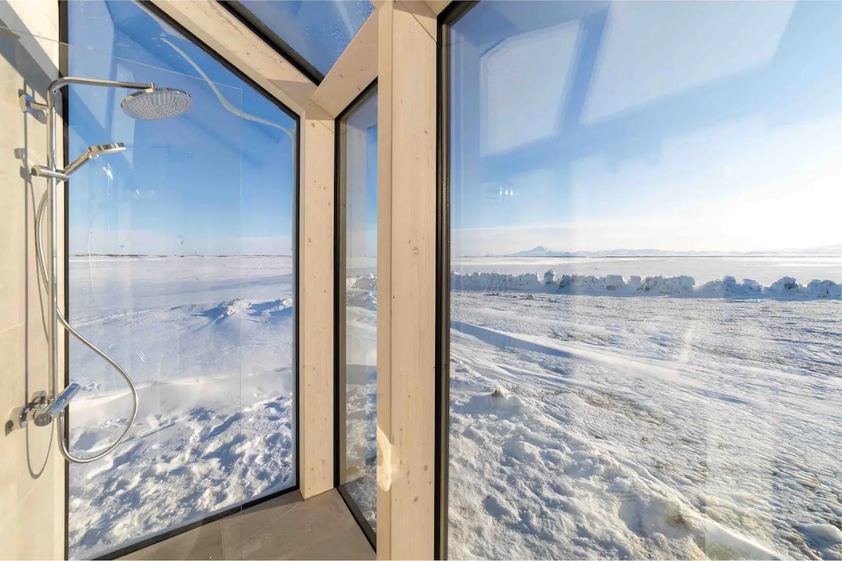 Glass Cottage in Iceland