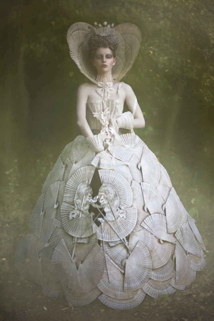 Photo of the White Queen From Kirsty Mitchell's Wonderland