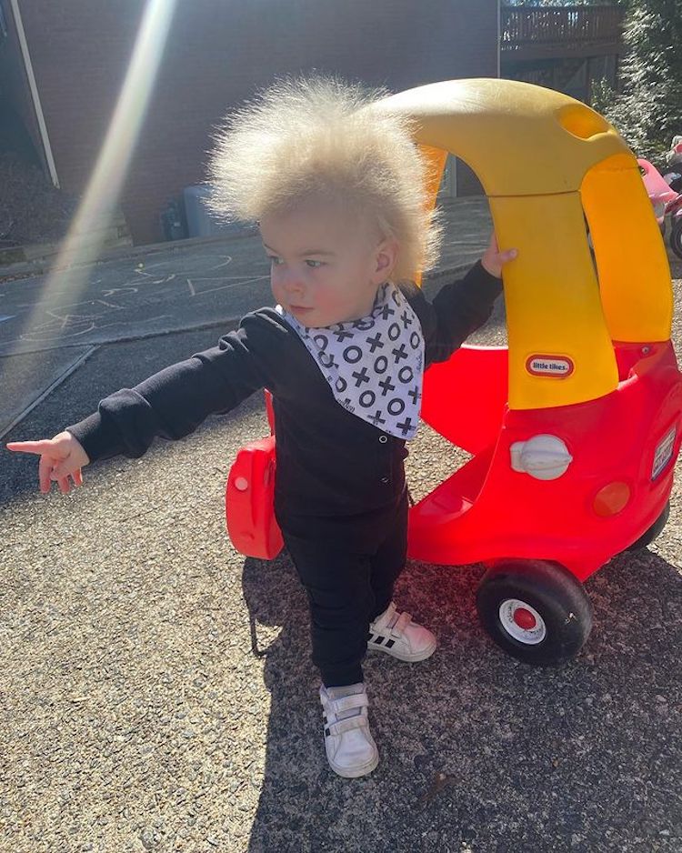 Lockland Samples Is a Toddler With Uncombable Hair Syndrome